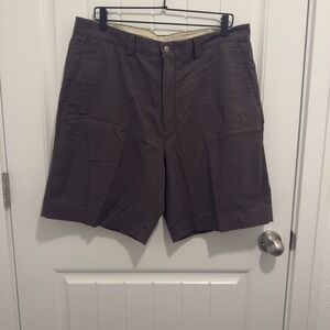 Tommy Bahama Men's Brown Chino Flat Front Shorts Size 36
